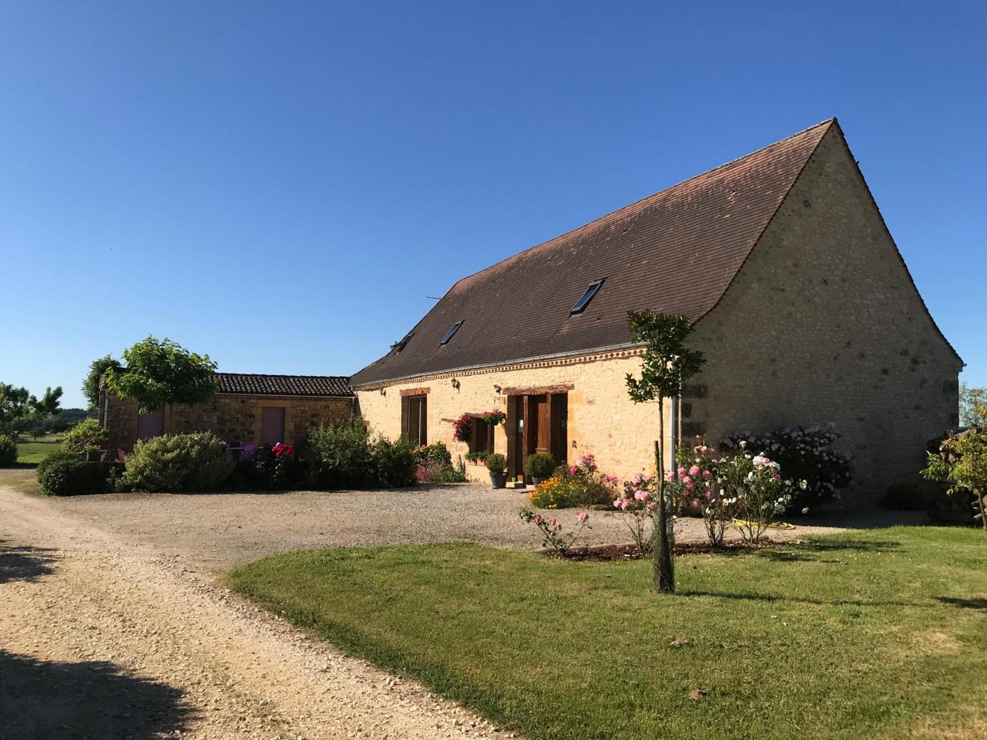 Chambre D'Hotes La Ferme De La Croix. Saint-Avit-Sénieur Esterno foto